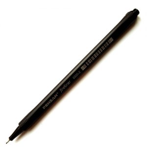 Fineliners Black 12 Pack