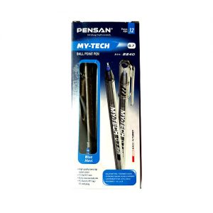 MyTech Blue Ball Point Pen Pack 12