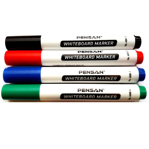 Whiteboard Marker Pens Set of 4 | Great Quality