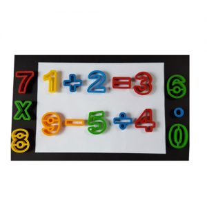 playdough numbering tools